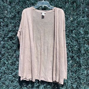 Tan cardigan